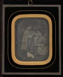 (Portrait of two daughters of Sophie Eynard-Lullin)